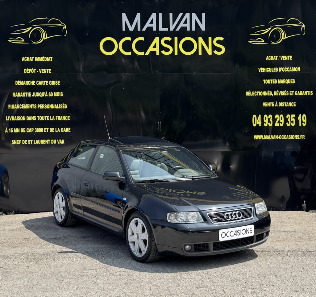 AUDI S3 (8L) 1.8 TURBO 225CH QUATTRO